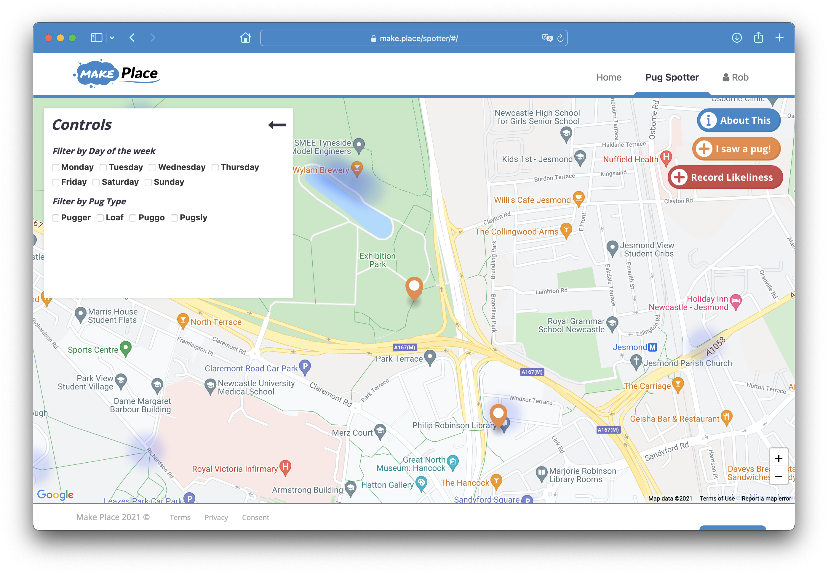 Map filters Map filters
